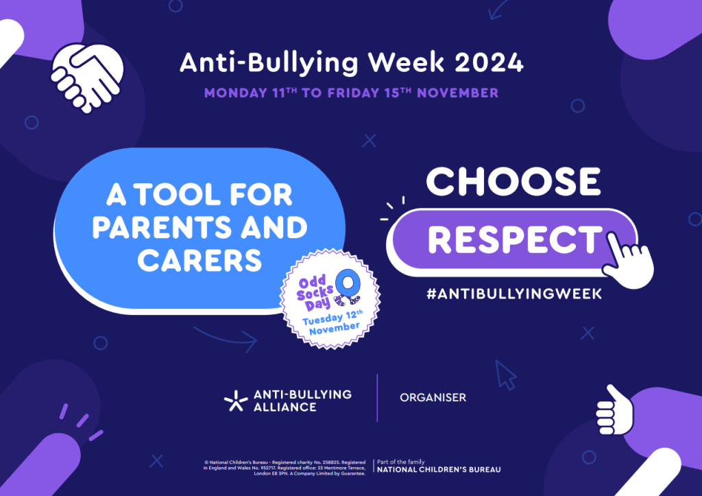 anti bullying week 2024 promotional banner