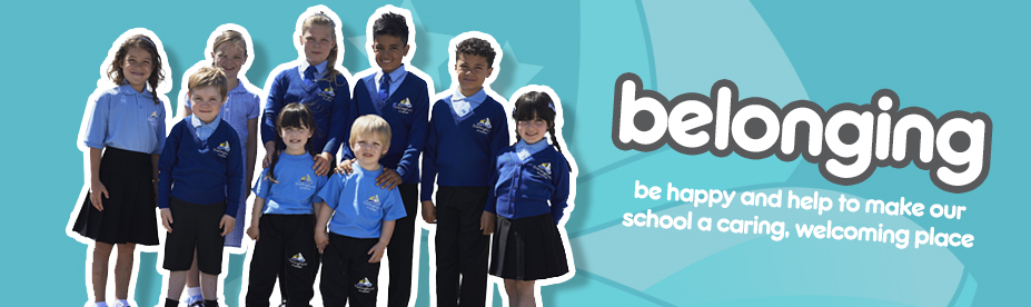 group darlinghurst academy pupils in blue
