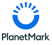 Sustainability 6 planet mark certification logo awarded to