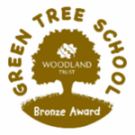 Sustainability 4 woodland trust bronze award badge earned